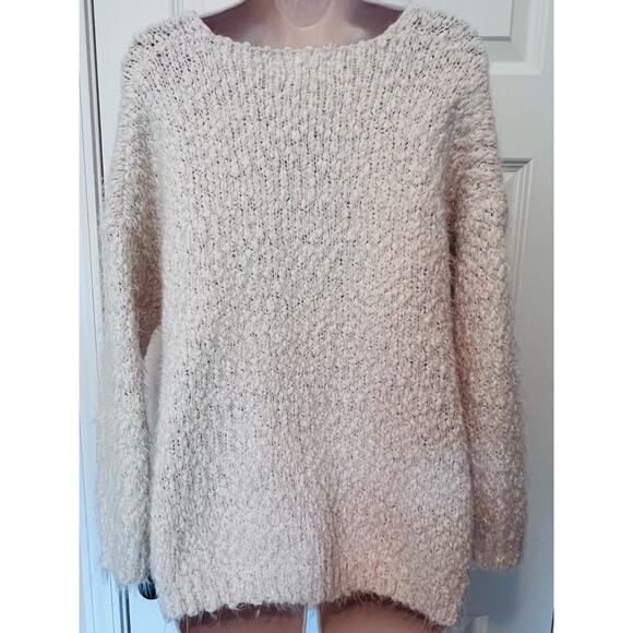 Dreamers Cream Sweater Size S/M - Picture 7 of 8